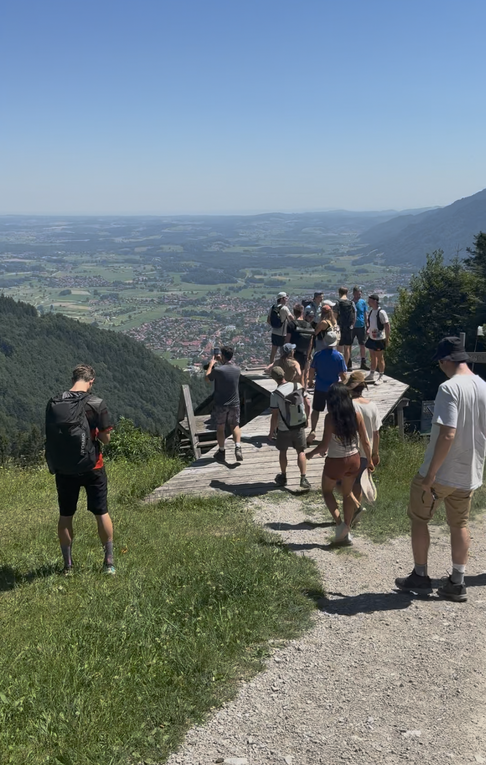 Networking mit Weitblick beim Impact Wandertag